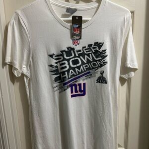 NYG White NFL T-Shirt